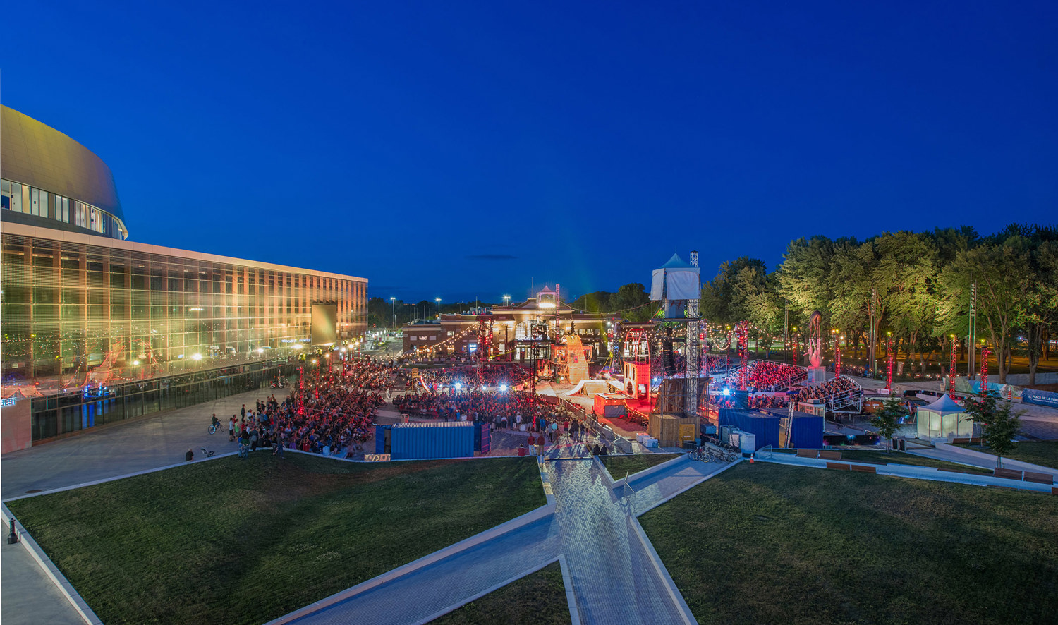 Spectacle extérieur